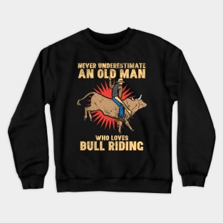 Bull Riding Crewneck Sweatshirt